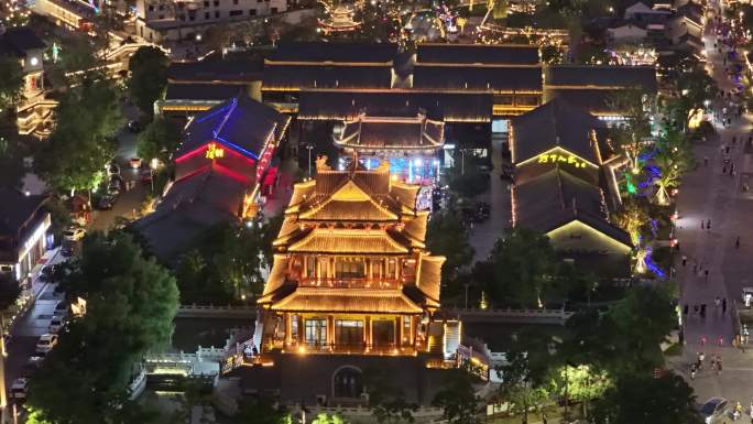 淮安河下古镇夜景