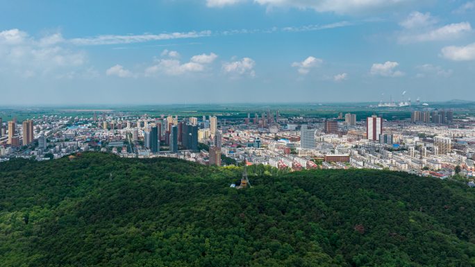 铁岭城市航拍