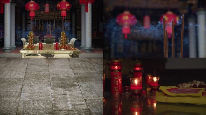 庙宇香火