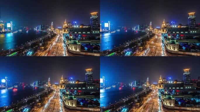 浦江璀璨夜色