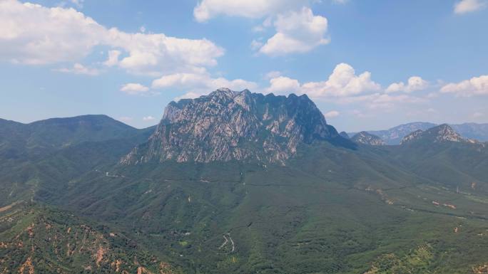 4k航拍河南嵩山全景
