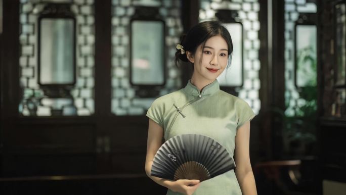 东方女性优雅仪态