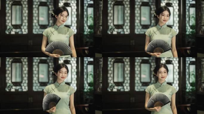 东方女性优雅仪态