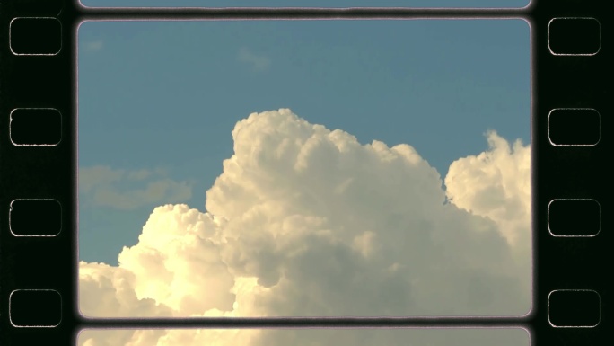 6款带通道胶片电影边框视频素材