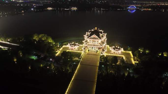 城市夜景灯光秀