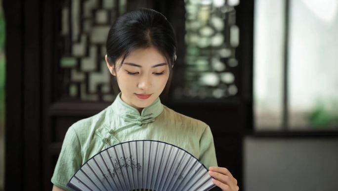 东方女性的优雅之美