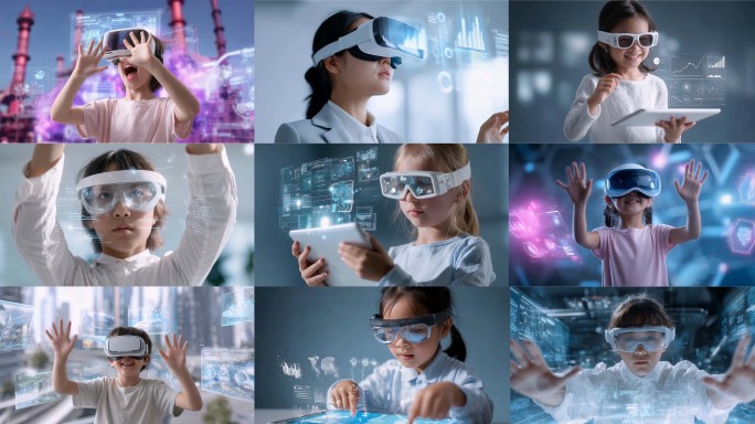 智慧教育未来教育VR教育虚拟现实科技学习