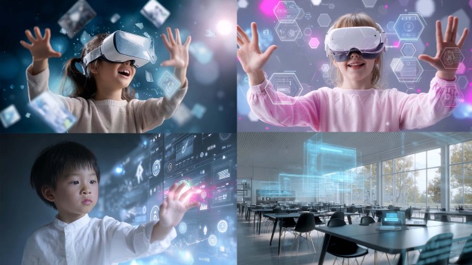智慧教育未来教育VR教育虚拟现实科技学习