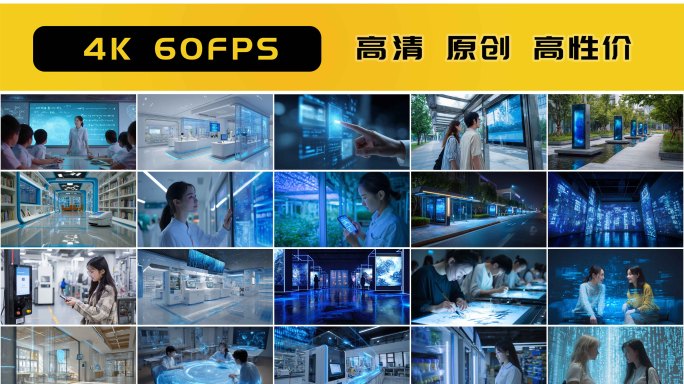 智慧校园全景展示 数字教育 数字引领