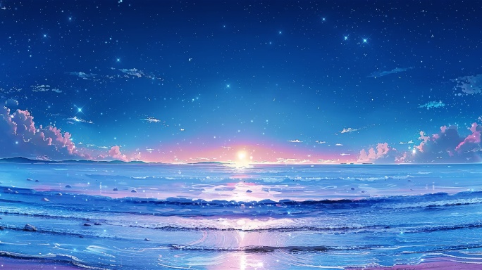 梦幻星空海洋