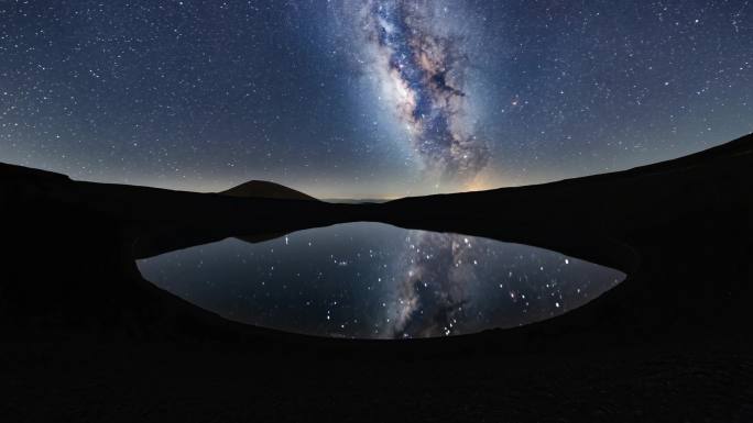 星空星轨银河延时合集