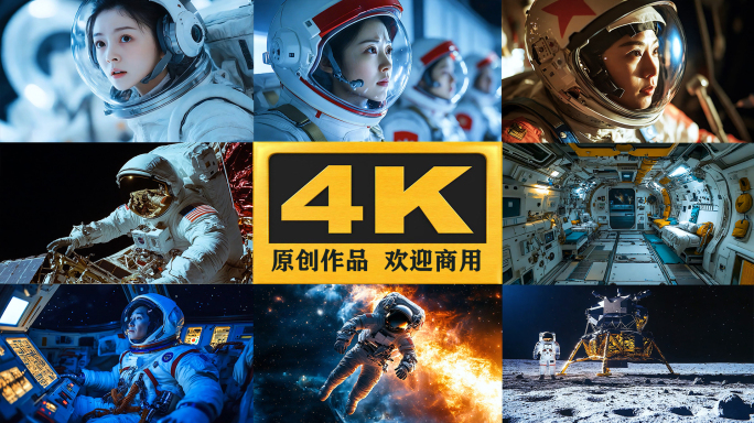 【4K】宇航员镜头组