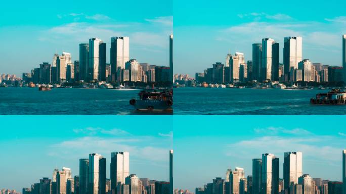 浦江城市风光