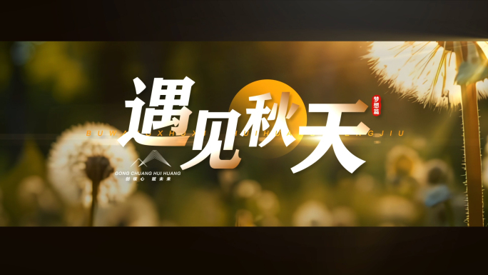 震撼宣传片文字字幕