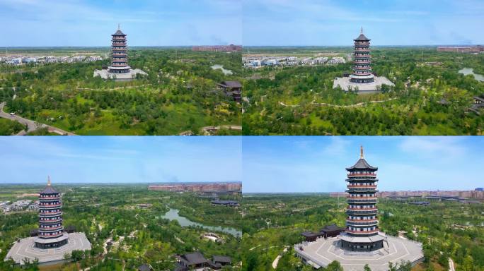 保定雄安白塔广场悦容公园