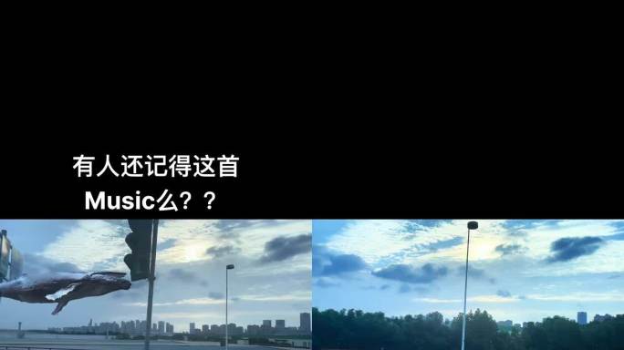 鲸鱼飞跃城市上空