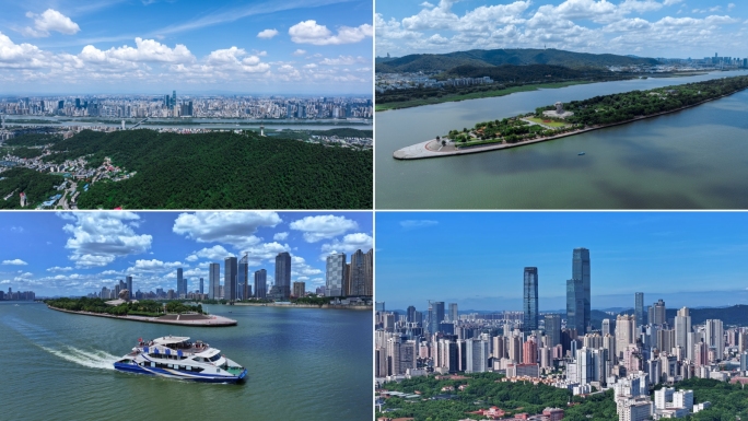 2025长沙最新地标延时航拍风光合集