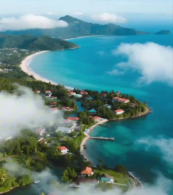 碧海蓝天度假胜地