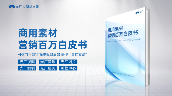 企业新书白皮书画册书本展示