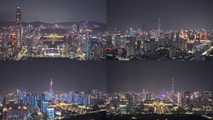深圳城市夜景灯光秀