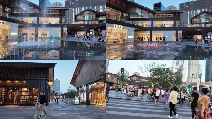 成都远洋太古里夜景