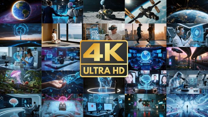 未来中国机器人AI科技赋能智慧生活片头