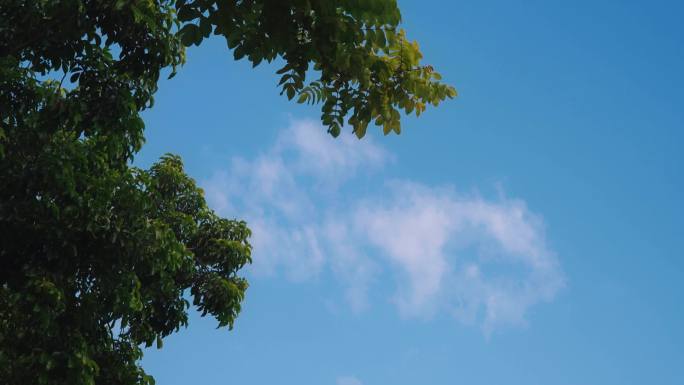 蓝天白云天空晴空
