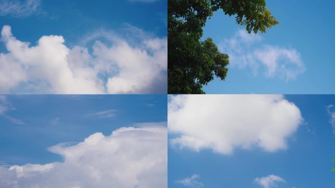 蓝天白云天空晴空