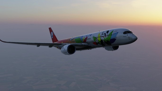 四川航空空中客车A350飞行