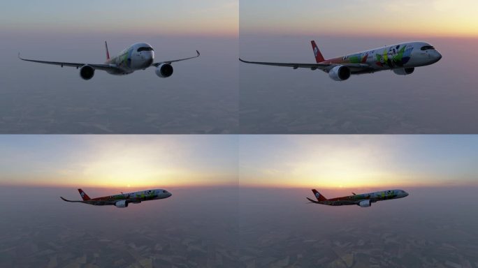四川航空空中客车A350飞行