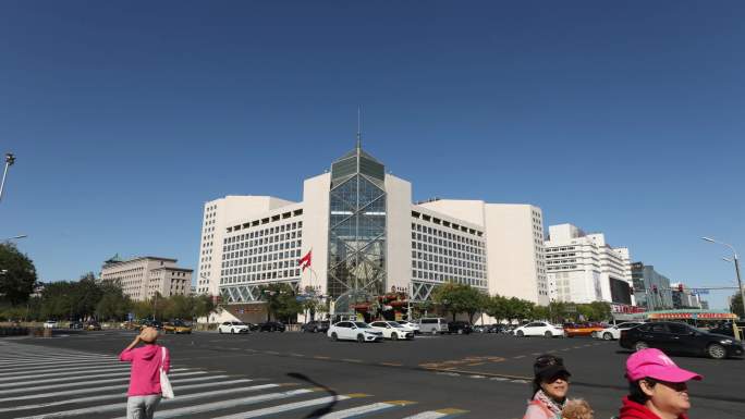 中国银行北京总部大楼延时摄影 3