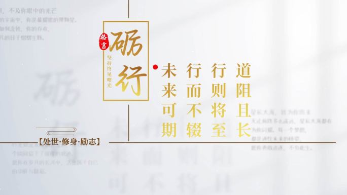 【9版】简洁光影金色字幕标题合集AE模版