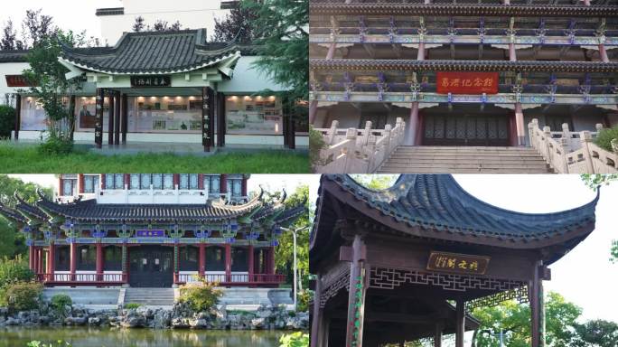 句容葛仙湖公园园林建筑风貌