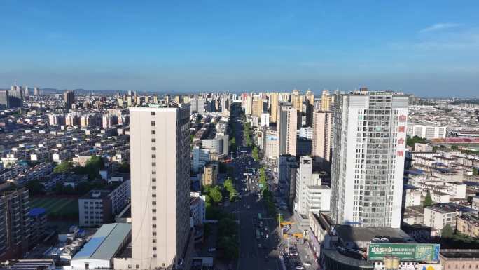 大气航拍淮南城市宣传片