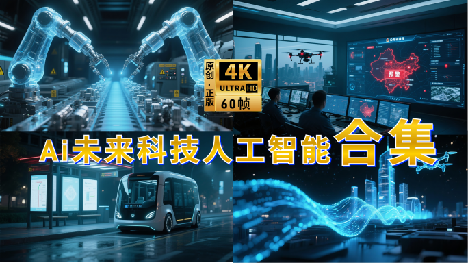 AI智慧工厂未来数字科技创新发展低空经济