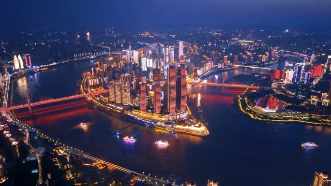 重庆夜景航拍合集