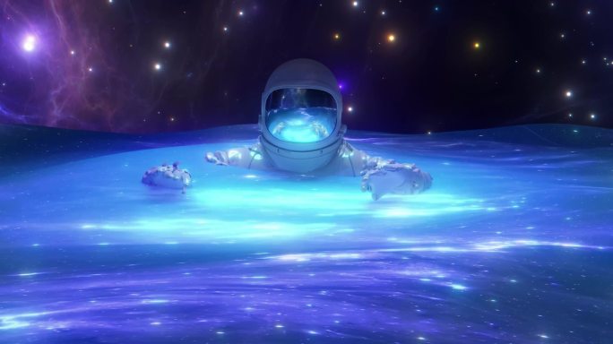 星空梦幻动感宇航员