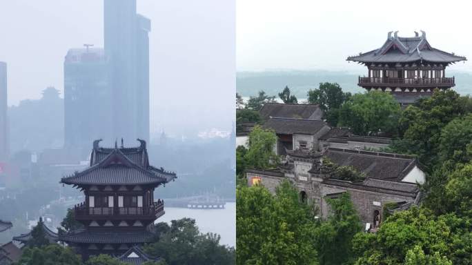 镇江 北固楼 北固山 竖屏