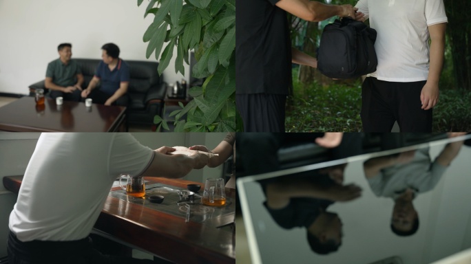 反腐中标工程项目送钱纪委警示教育素材