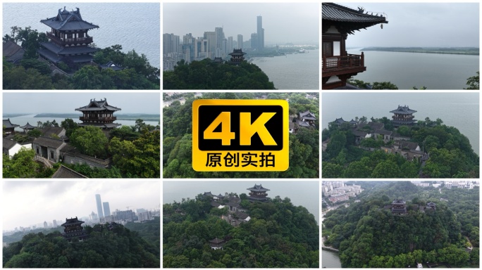 镇江 北固楼 北固山 电影氛围