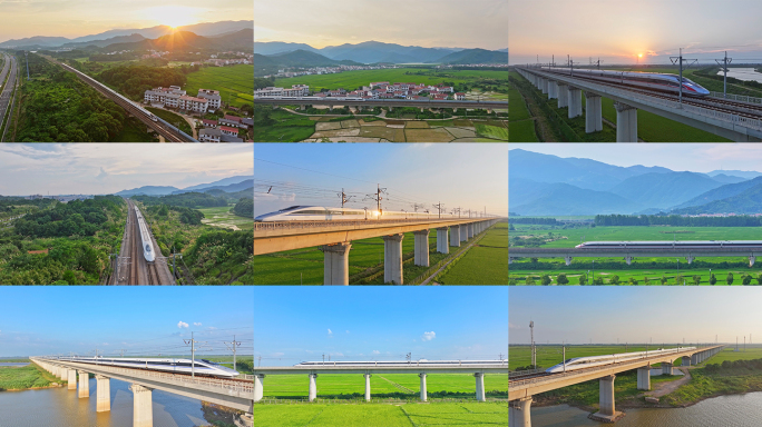 沪昆高铁 动车 和谐号 复兴号合集