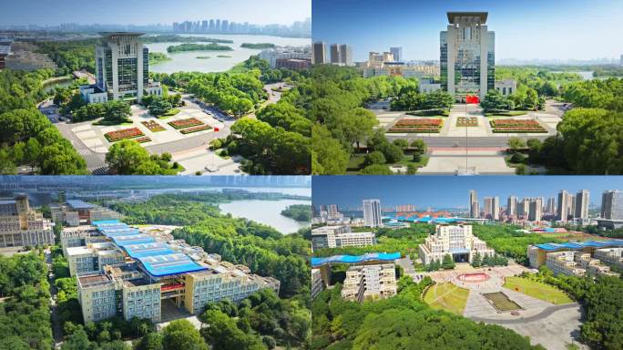 武汉江汉大学 高校园区城市景观A