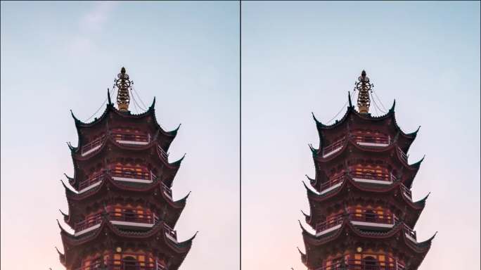 南京_古鸡鸣寺_般若堂_日景延时_竖屏