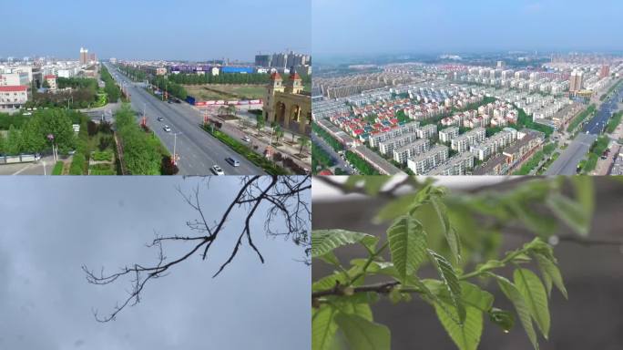 新乡市原阳县城市空镜