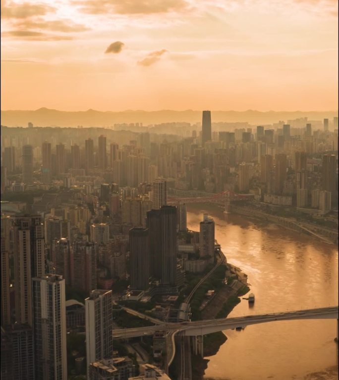 重庆_嘉陵江_日景固定延时