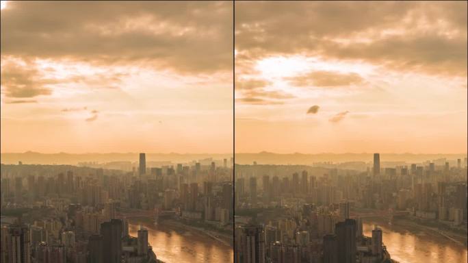 重庆_嘉陵江_日景固定延时