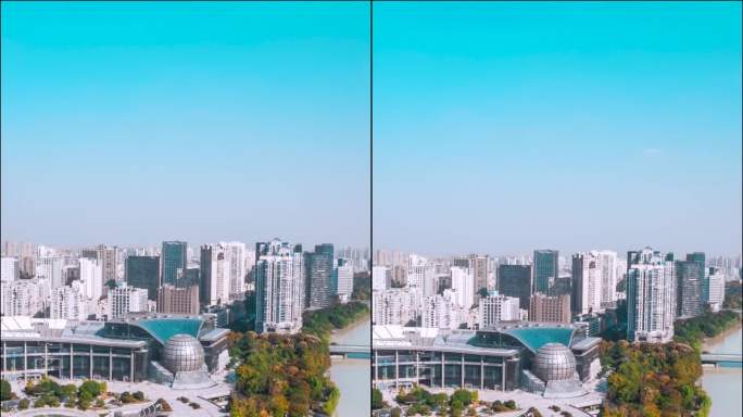 杭州_京杭大运河_西湖文化广场_西湖文化桥