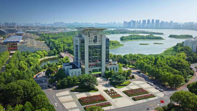 武汉江汉大学 高校园区城市景观B
