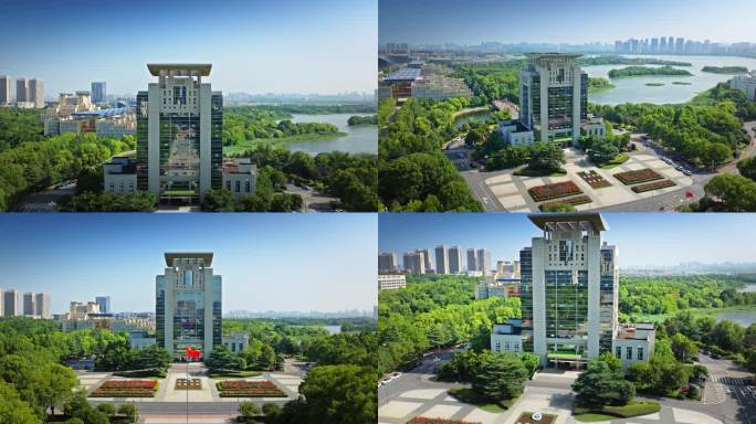 武汉江汉大学 高校园区城市景观B