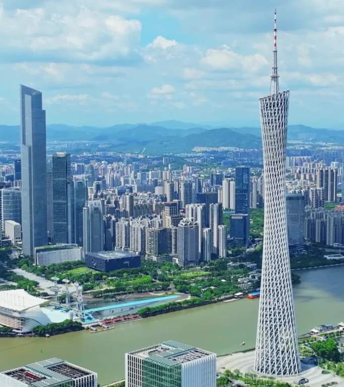 广州塔航拍合集